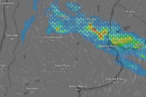 Rige una alerta naranja y amarilla por tormentas para este sábado 4 de abril