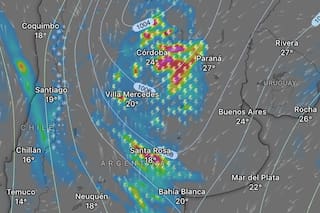 Emiten una serie de alertas naranjas y amarillas por tormentas, lluvias y vientos fuertes para este viernes