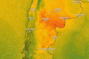 Hay alerta por vientos fuertes en la ciudad de Buenos Aires y la Costa Atlántica