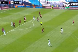 Los cambios de Biaggio y la decisión de terminar casi sin delanteros