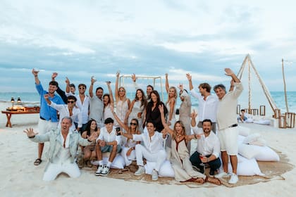 ¡Hay equipo! Todos los invitados al festejo de Pampita en Costa Mujeres