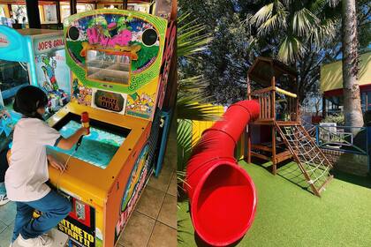 Hay juegos para los más chicos