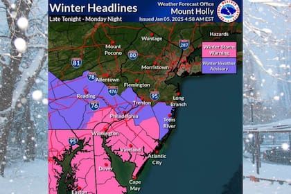 Hay lugares con probabilidades más altas de tormenta (Foto: Servicio Meteorológico Nacional)