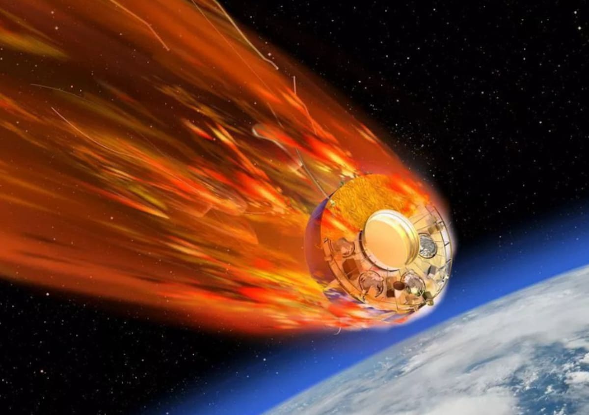 Alerta para uma nave espacial incontrolável prestes a atingir a Terra Alerta para uma nave espacial incontrolável prestes a atingir a Terra