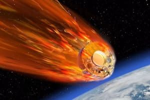 Alerta por una nave espacial fuera de control que impactará contra la Tierra