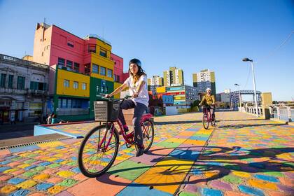 Hay recorridos que se pueden hacer en bicicleta