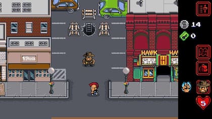 Hay siete personajes de la serie de Netflix para elegir en su versión videojuego retro