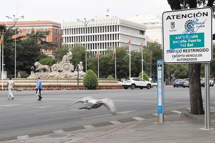 Hay zonas de acceso restringido a residentes o autos eléctricos