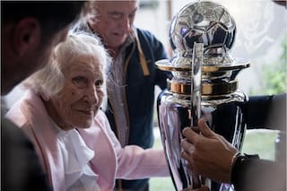 El gesto de Platense con la abuela de 98 años que se enteró del título por los diarios