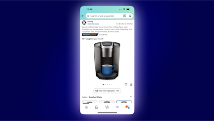 "Hear the highlights", la nueva función de Amazon potenciada con inteligencia artificial que se está probando. Crédito: Amazon.