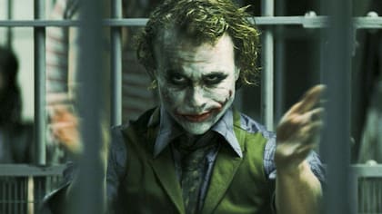 Heath Ledger como el Guasón de Christopher Nolan