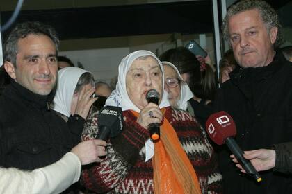 Hebe de Bonafini, en Mar del Plata
