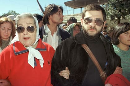 Hebe de Bonafini y Segio Schoklender