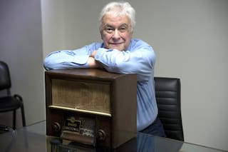 Internaron a Héctor Larrea para un control de rutina