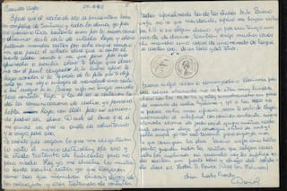 Es veterano de Malvinas y encontró una carta suya que escribió en plena guerra en una subasta