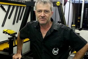 Héctor Oscar Ferrero, hoy, en su nueva vida, en las afueras de San Pablo, Brasil
