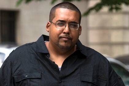 Hector Xaviar Monsegur al llegar a los tribunales neoyorquinos para conocer su sentencia