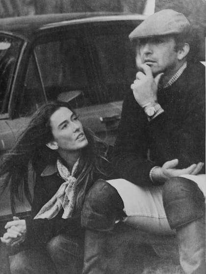 Héctor y Susan Barrantes se casaron en una ceremonia civil en Buenos Aires