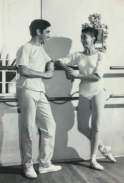 Héctor Zaraspe y Margot Fonteyn, en Panamá, 1967