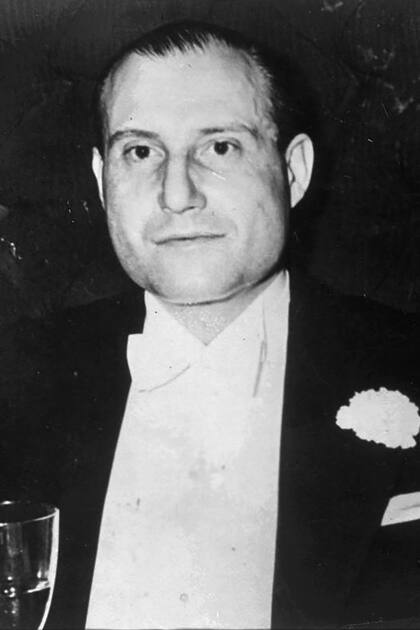 El magnate de municiones Friederich Mandl, el primer marido de Lamarr, quien llegó a la Argentina en marzo de 1940