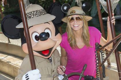 Heidi y su familia disfrutaron de Disney