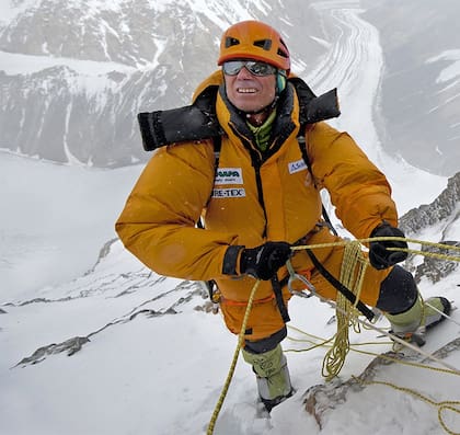 Heinrich también tuvo ascensos en el Lhotse, el Himalaya y el Karakórum