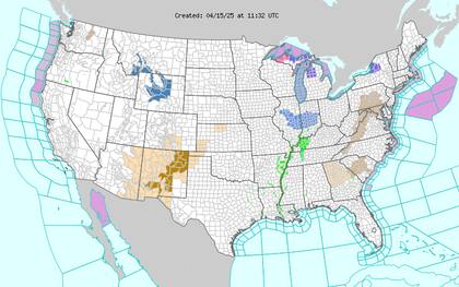 Heladas en Indiana: mínimas de -2°C amenazan cultivos, mientras Illinois registra escarcha perjudicial en zonas rurales