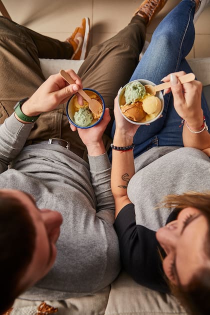 ¿Helado de Freddo? Un placer ideal para compartir.