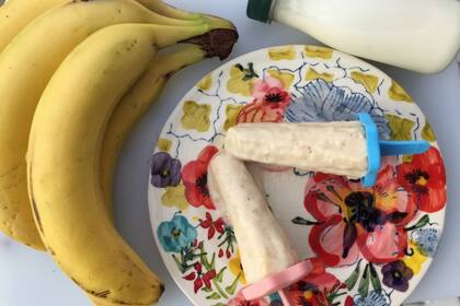 ¡Helados caseros! Son ideales para darles a los chicos