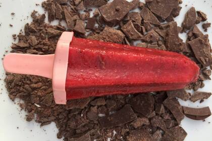 ¡Helados caseros! Son ideales para darles a los chicos