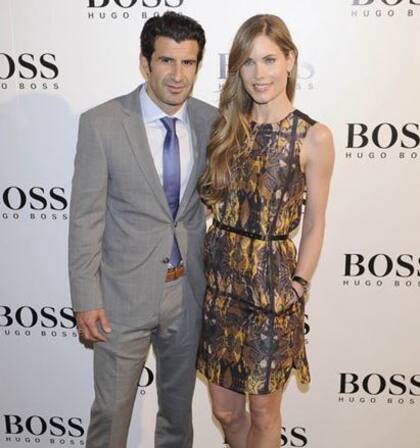 Helen Svedin, casada con Figo desde 2001