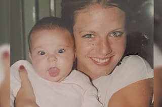 Así está hoy Helena, la hija de Geraldine Neumann: tiene 17 años y debutó como modelo