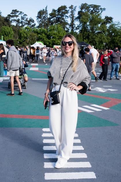 Helga Yasci, nieta de los fundadores de la empresa que dio origen a las ollas Essen, en Warmichella