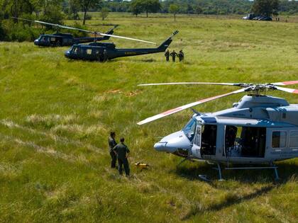 Helicópteros del Ejército colaborarán en la vigilancia de la frontera norte