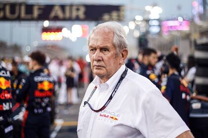Helmut Marko, el asesor de Red Bull Racing, crítico desde hace un par de años de los rendimientos de Sergio Checo Pérez