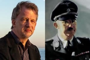 Henrick Lenkeit junto a su abuelo, Heinrich Himmler