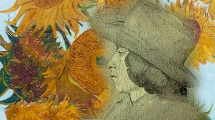 Henry de Groux con los girasoles que despreció