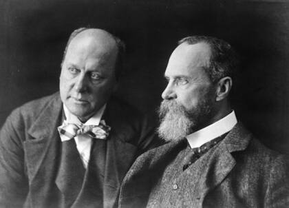 Henry James y su hermano mayor, el barbado filósofo William James