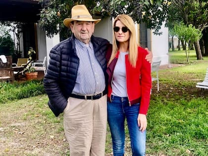 Henry Putignano y su hija Virginia Putignano