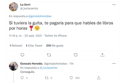 Heredia se tomó la situación con humor