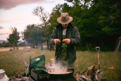 Heredó de su padre el amor por las carnes.