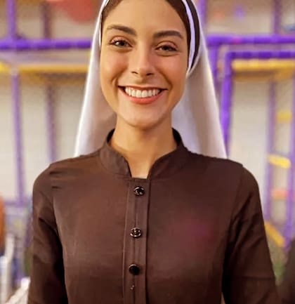 Hermana Eva, así se hace llamar Kamila Rodrigues, en honor a la primera mujer que Dios creó en la Tierra