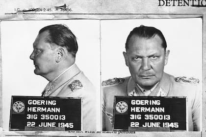 Hermann Göring, el nazi más poderoso de Alemania después de Hitler, jefe de la fuerza aérea nazi Luftwaffe