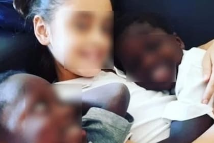 La pareja que adoptó a los mellizos africanos tiene además una hija biológica