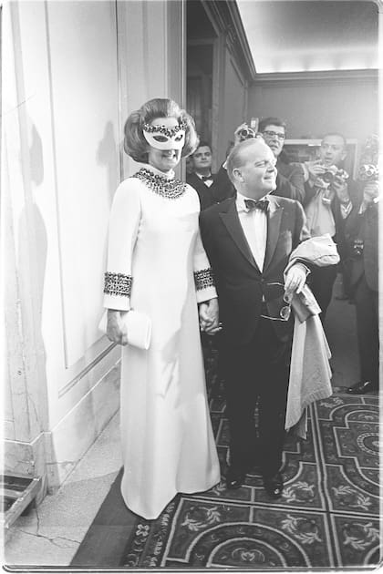 Katherine Graham, editora del Washington Post, tuvo un papel crucial en la realización de la fiesta