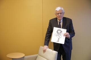 Activo y sin perder el humor, los últimos días de Hermenegildo Sábat