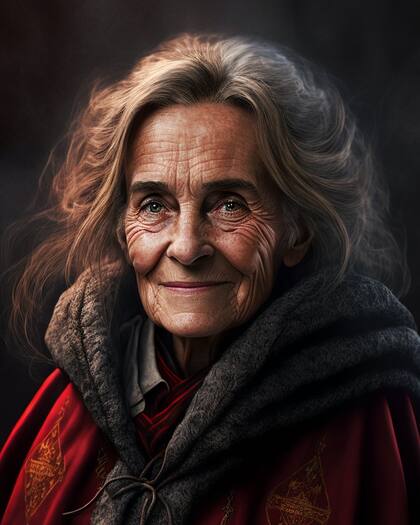 Hermione Granger de anciana