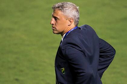 Hernán Crespo es bien visto por su perfil ofensivo y el trabajo que realizó en Banfield y ahora en Defensa y Justicia, donde llevó al equipo a las semifinales de la Copa Sudamericana