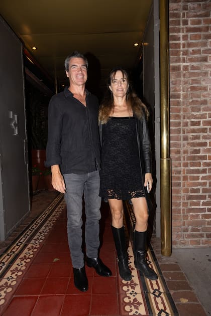 Hernán Agote y su mujer Lucila Vacca Bergara.