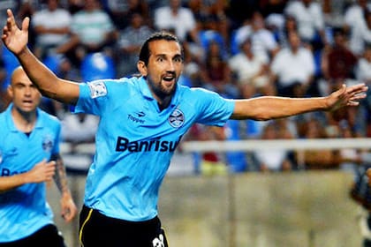 Hernán Barcos no ocultó sus ganas de jugar en Boca